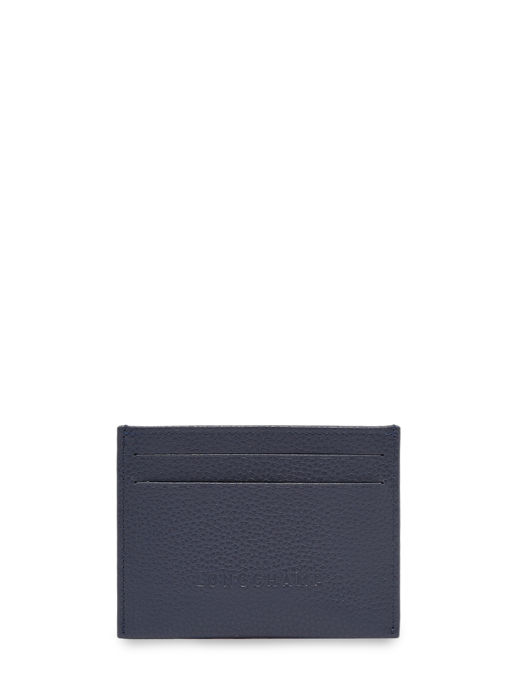 Longchamp Le foulonné Bill case / card case Blue