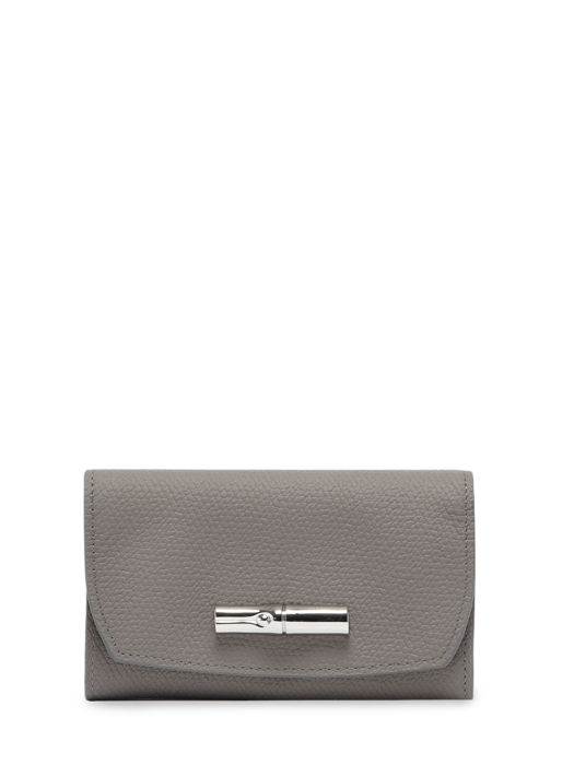 Longchamp Roseau Wallet Gray