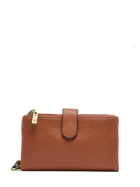 Portefeuille Porte-monnaie Soft Mandoline Marron soft 195