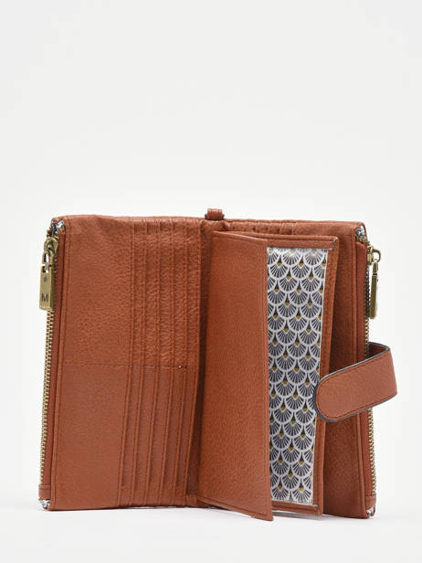 Portefeuille Porte-monnaie Soft Mandoline Marron soft 195 vue secondaire 1