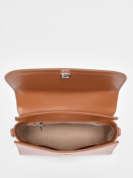 Medium Leather Suave Crossbody Bag Lancaster Brown suave even 17 other view 2