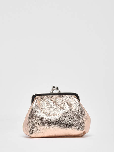 Porte-monnaie Etincelle Irisée Cuir Etrier Or etincelle irisee EETI654 vue secondaire 2