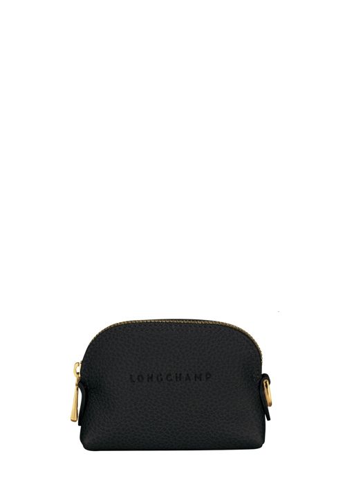 Longchamp Le foulonné Coin purse Black