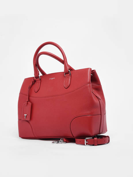 Satchel Romy Leather Le tanneur Red romy TROM1010 other view 2