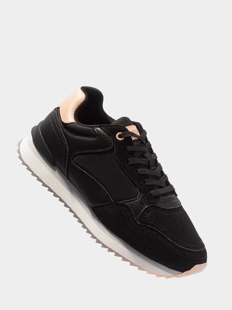 Leather Sneakers New York Hoff Black women 22202014 other view 1