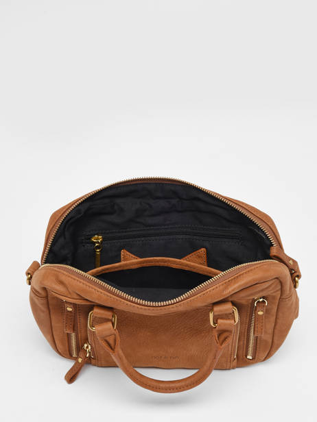 Leather Baby Macy Crossbody Bag Nat et nin Brown vintage BABYMACY other view 3