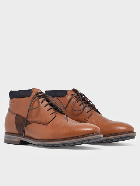 Derby Shoes Guillom In Leather Le formier Brown men NJ551 other view 2