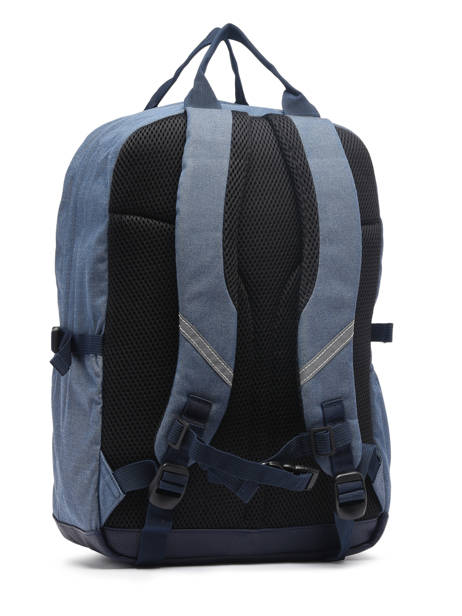 1 Compartment Backpack Caramel et cie Blue fier GA other view 4