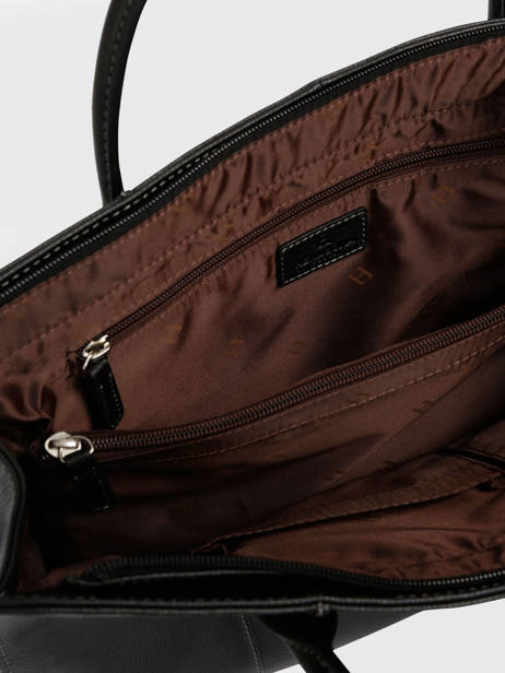 Leather Briefcase Confort Hexagona Black confortbus 462698 other view 3