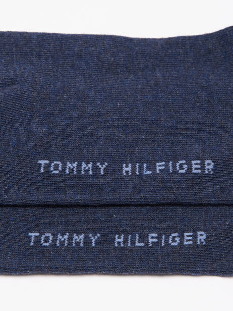Lot De 2 Paires De Chaussettes Tommy hilfiger Bleu socks men 371111 vue secondaire 4