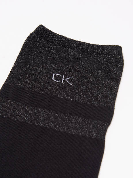 Paire De Chaussettes Calvin klein jeans Multicolore socks women 71219847 vue secondaire 1