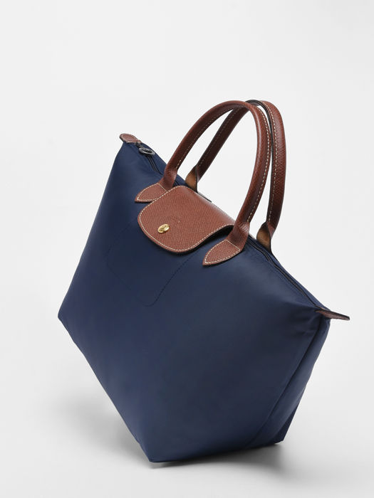 Longchamp Le pliage original Sacs porté main Bleu