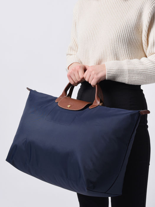 Longchamp Le pliage original Travel bag Blue