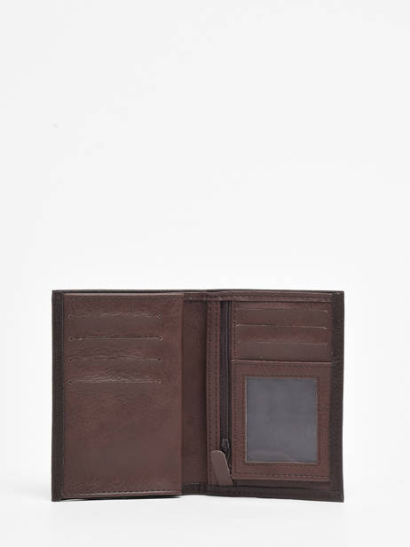 Portefeuille Porte-monnaie Essentiel Cuir Miniprix Marron essentiel 8319 vue secondaire 1