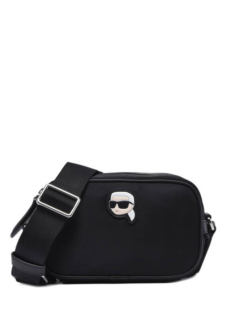 K Ikonik 2.0 Nylon Camera Bag Karl lagerfeld Black k ikonic 2.0 230W3050