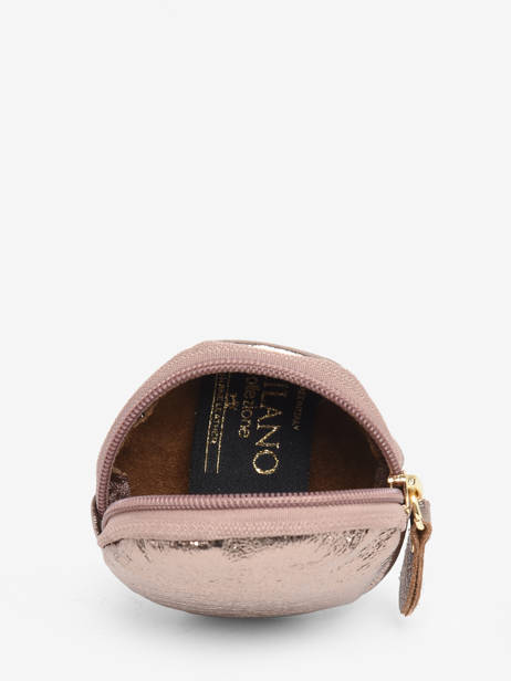 Porte Monnaie Nine Cuir Milano Marron nine NI21127 vue secondaire 1