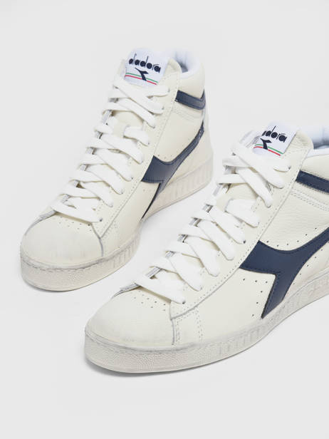 Sneakers Game High Waxed In Leather Diadora White unisex 89999060 other view 1
