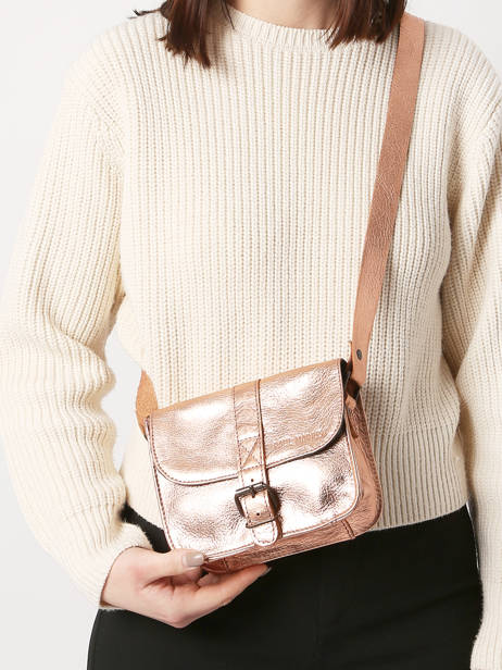 Sac L'essentiel Cuir Paul marius Rose vintage ESSENTIE vue secondaire 1