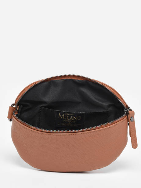 Leather Caviar Belt Bag Milano Brown caviar CA19091B other view 3