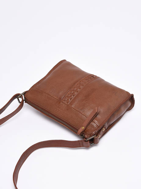 Crossbody Bag Cow Leather Basilic pepper Brown cow BCOW58 other view 2