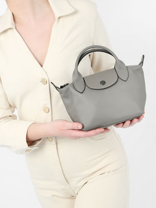 Longchamp Le pliage xtra Sacs porté main Gris