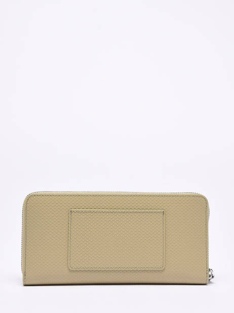 Leather Chantaco Wallet Lacoste Beige chantaco NF3885KL other view 2
