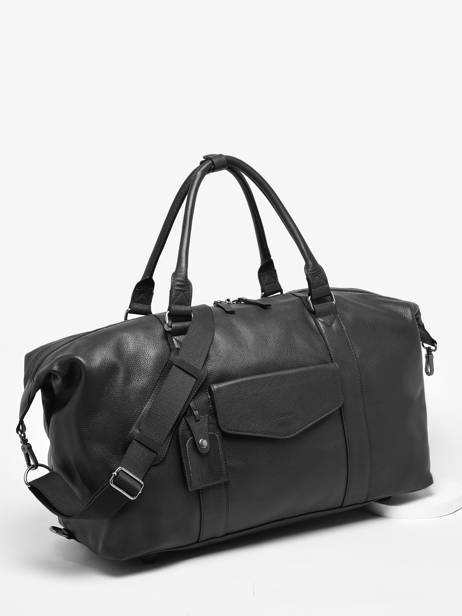 Leather Cabin Duffle Flandres Etrier Black flandres EFLA9910 other view 3
