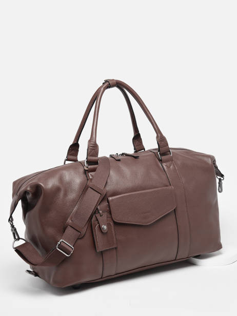 Sac De Voyage Cabine Flandres Cuir Etrier Marron flandres EFLA9910 vue secondaire 3