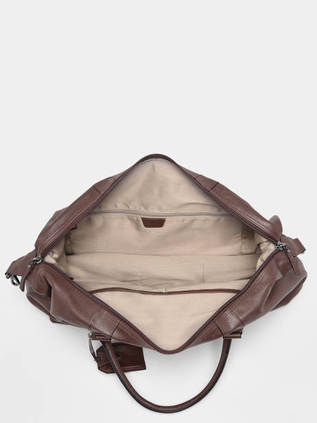 Sac De Voyage Cabine Flandres Cuir Etrier Marron flandres EFLA9910 vue secondaire 4