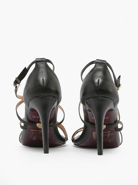 Stiletto Heel Sandals In Leather Tamaris Black women 20 other view 3