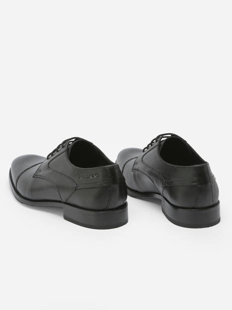 Derby Shoes Versatil In Leather Redskins Black men VERSATIL other view 3