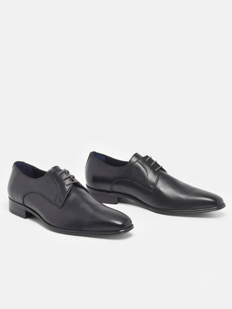 Formal Shoes Cesar In Leather Fluchos Black men 8960 other view 2