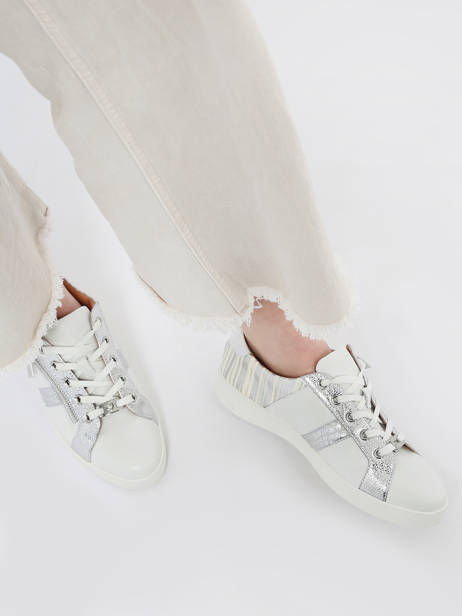 Sneakers Bora In Leather Mam'zelle White women CS52N46 other view 2