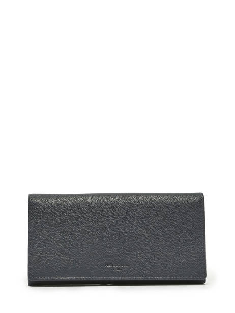Wallet Leather Hexagona Blue confort 467469