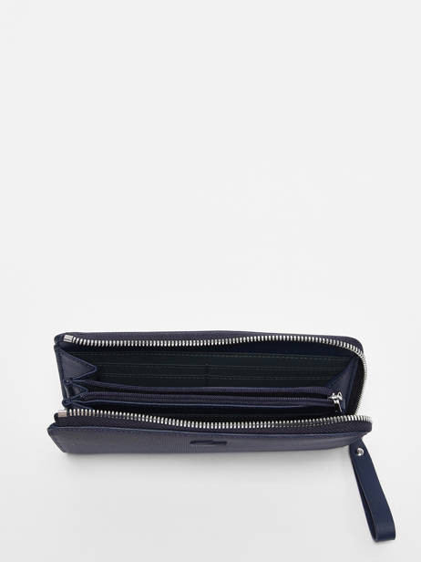 Wallet Lacoste Blue daily lifestyle NF3951DB other view 1