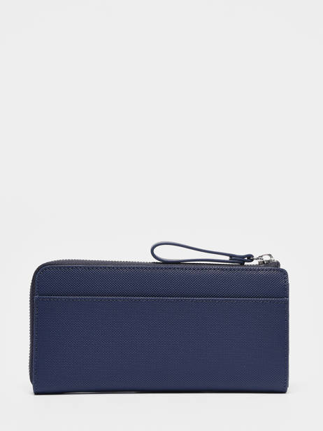 Wallet Lacoste Blue daily lifestyle NF3951DB other view 2