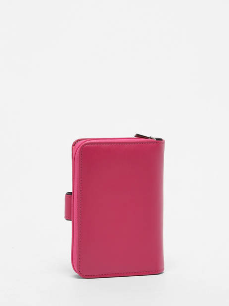 Wallet Leather Hexagona Pink multico 227377 other view 2
