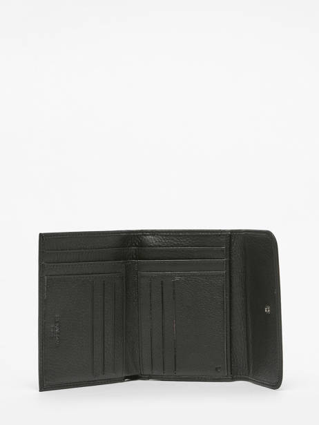 Wallet Leather Hexagona Black sauvage 418188 other view 1