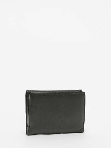 Wallet Leather Hexagona Black sauvage 418188 other view 2