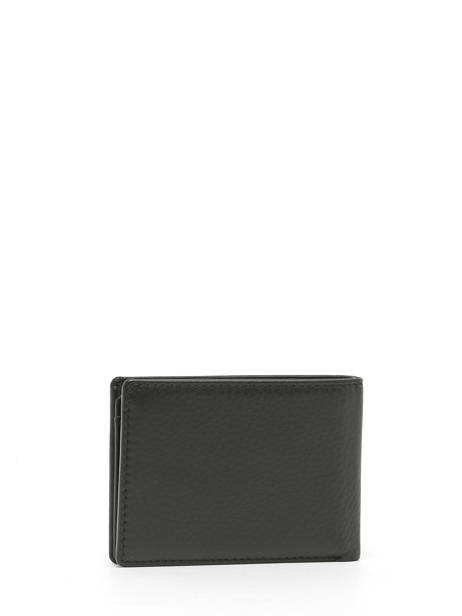 Wallet Leather Yves renard Black foulonne 2376 other view 3