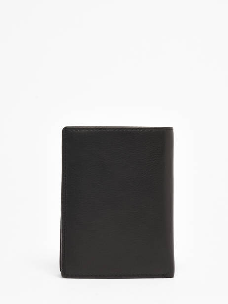 Portefeuille Cuir Yves renard Noir smooth 15419 vue secondaire 3