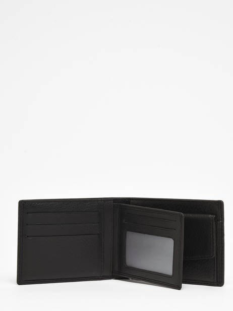 Wallet Leather Yves renard Black foulonne 2372 other view 1