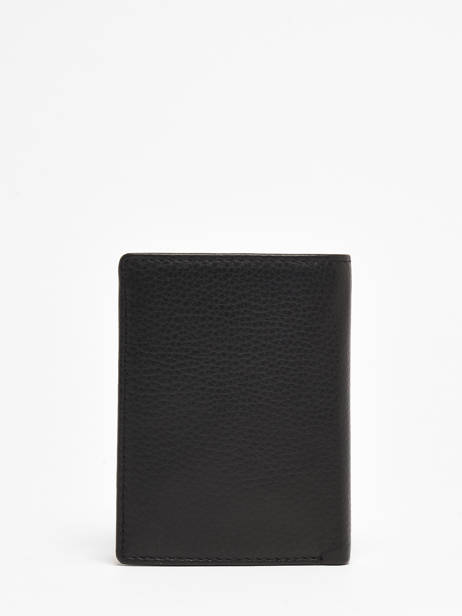 Wallet Leather Yves renard Black foulonne 23419 other view 3