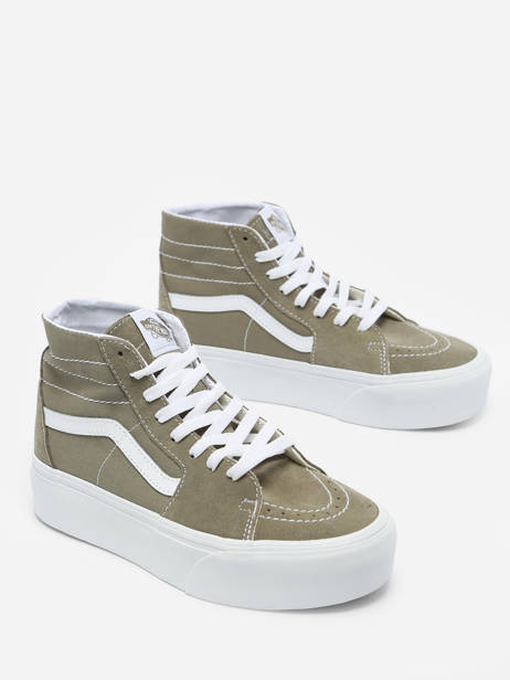 Sneakers Ua Sk8-hi Tapered Stacked Vans Green women A5JMKBLV other view 2