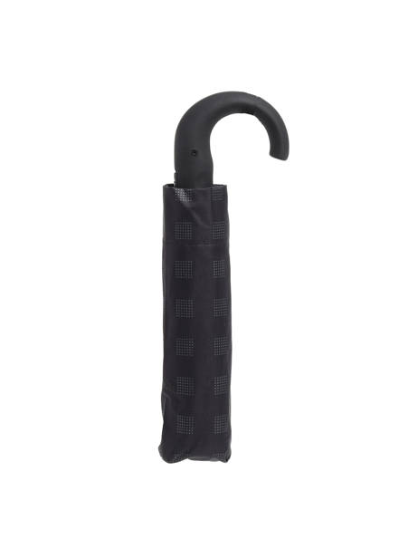 Foldable Umbrella Happy rain Black gents print 43668