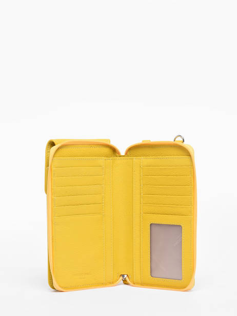 Phone Case Leather Hexagona Yellow confort 468283 other view 3