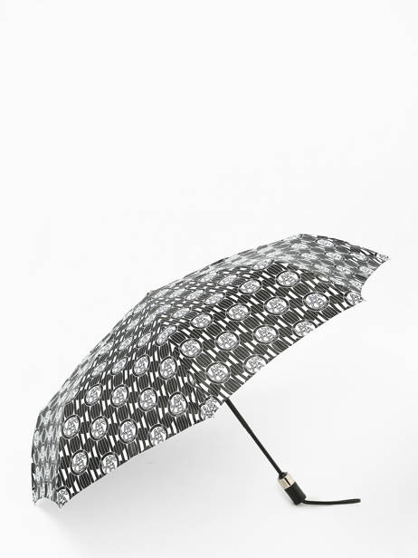 Umbrella Floréal Mini Automatic Lancel Black parapluie L206 other view 1