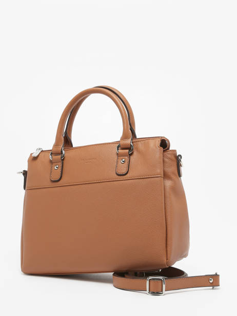 Sac Porté Main Confort Cuir Hexagona Marron confort 469844 vue secondaire 2