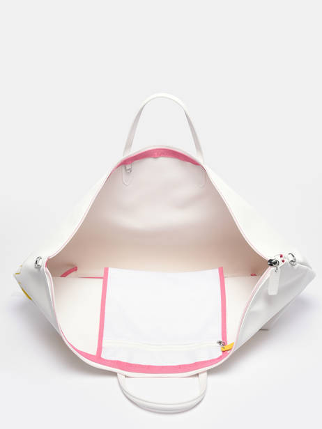 Travel Bag L.12.12 Concept Seasonal Lacoste White l.12.12 concept seasonal NF4242SJ other view 3