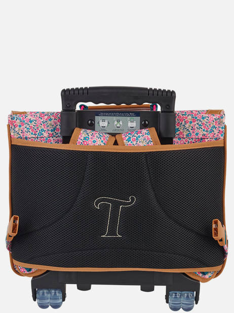 Cartable à Roulettes 2 Compartiments Tann's Rose les fantaisies f 42132 vue secondaire 5